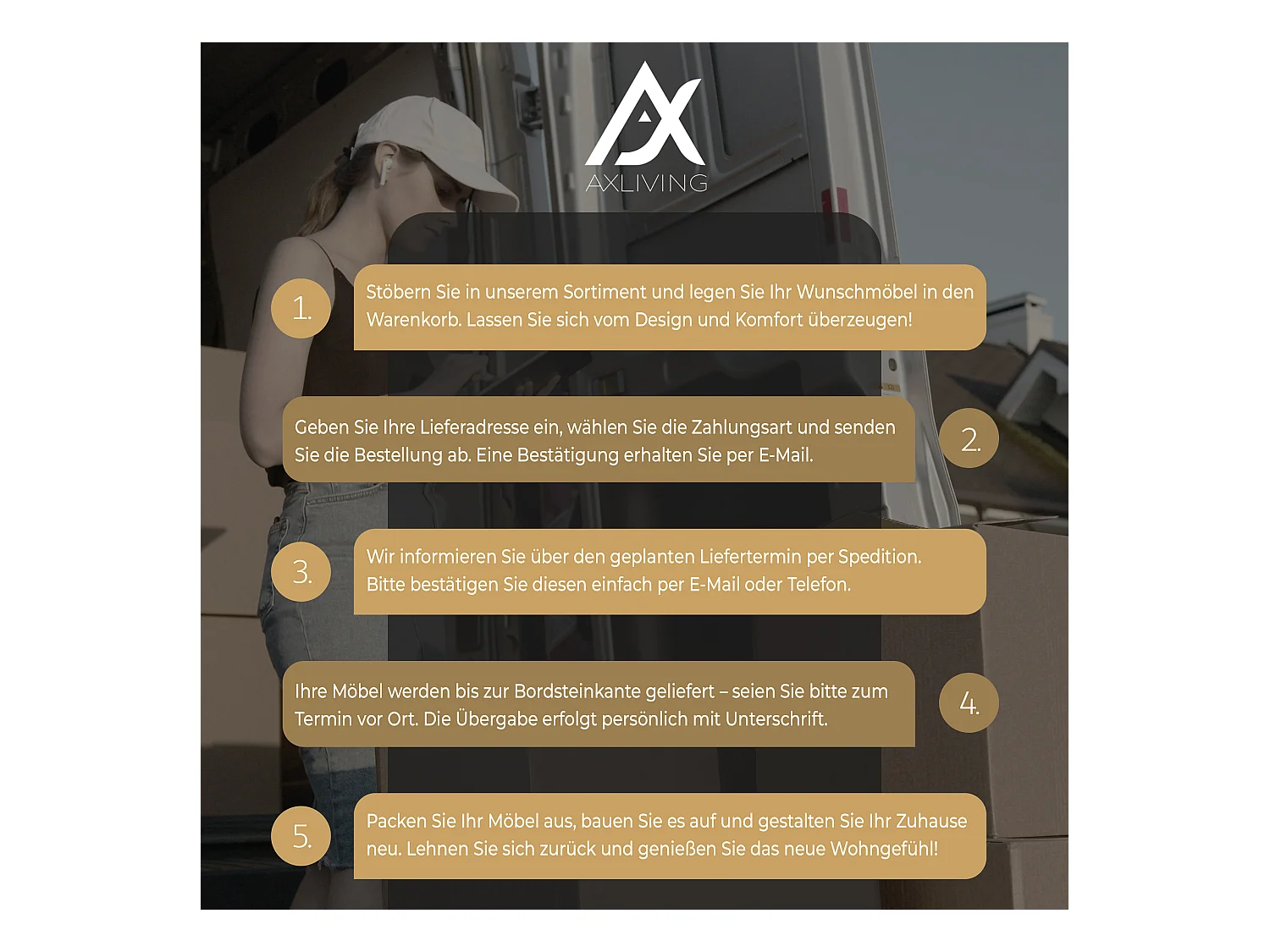 AX LIVING Ecksofa Hellgrau Jughlio, 240cm modern & funktional R