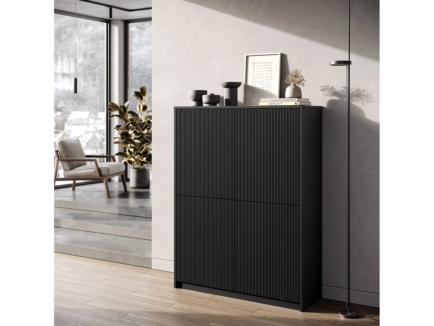 Buffet haut BUDAPEST noir