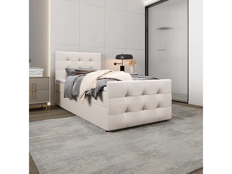 Boxspringbett MILANO 2 90x200 Cosmic 10