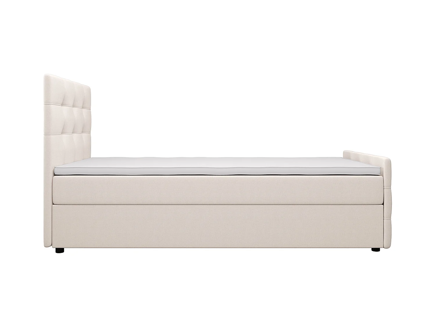 Boxspringbett MILANO 2 90x200 Cosmic 10