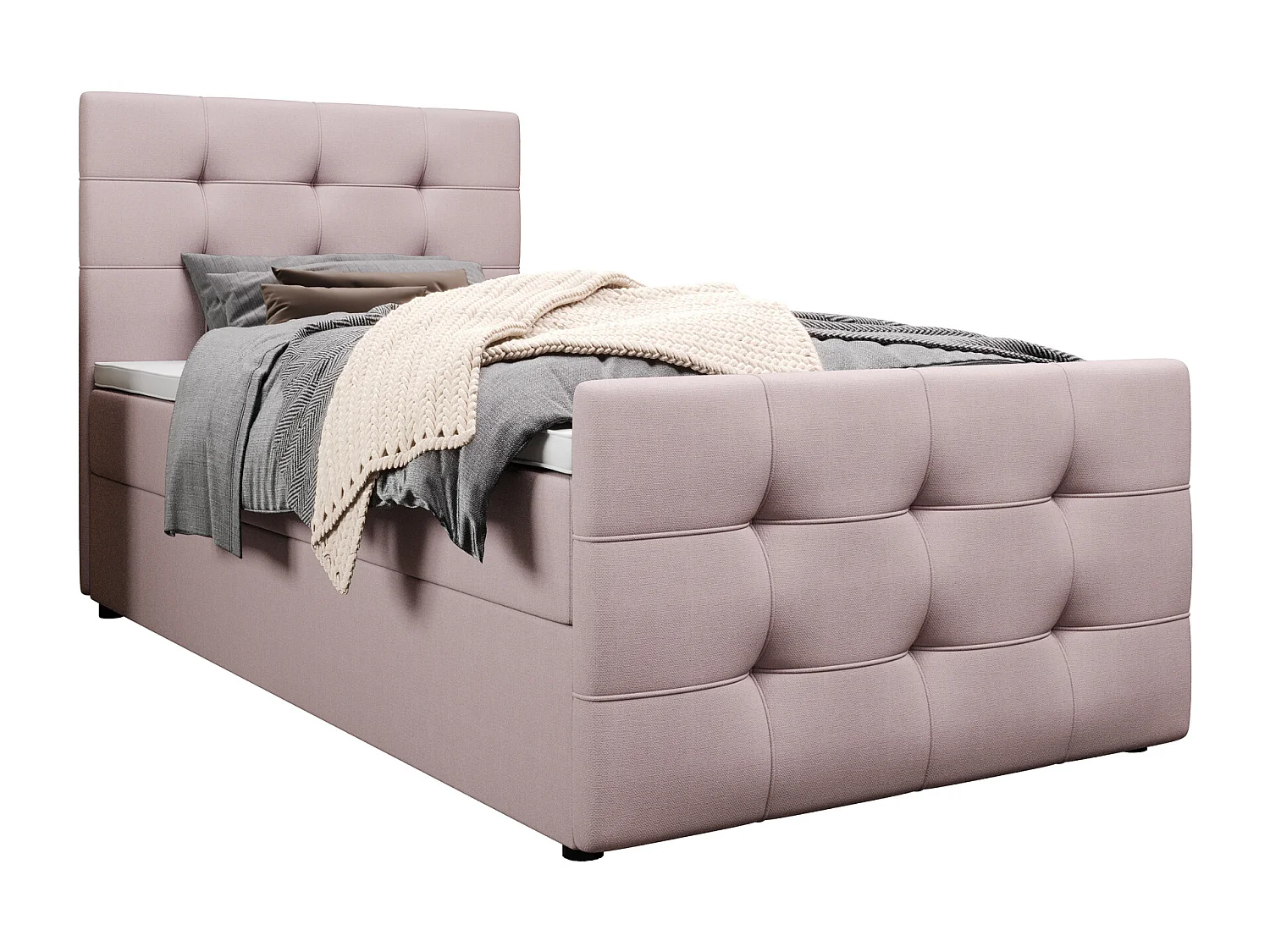 Boxspringbett MILANO 2 90x200 Cosmic 14