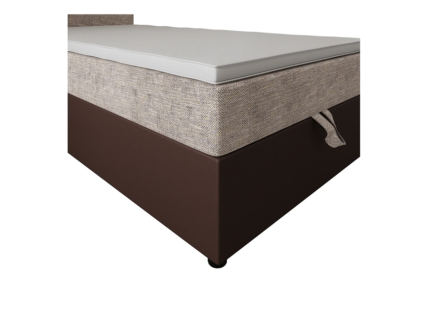 Boxspringbett MODENA 120x200 Kornet 04+d33