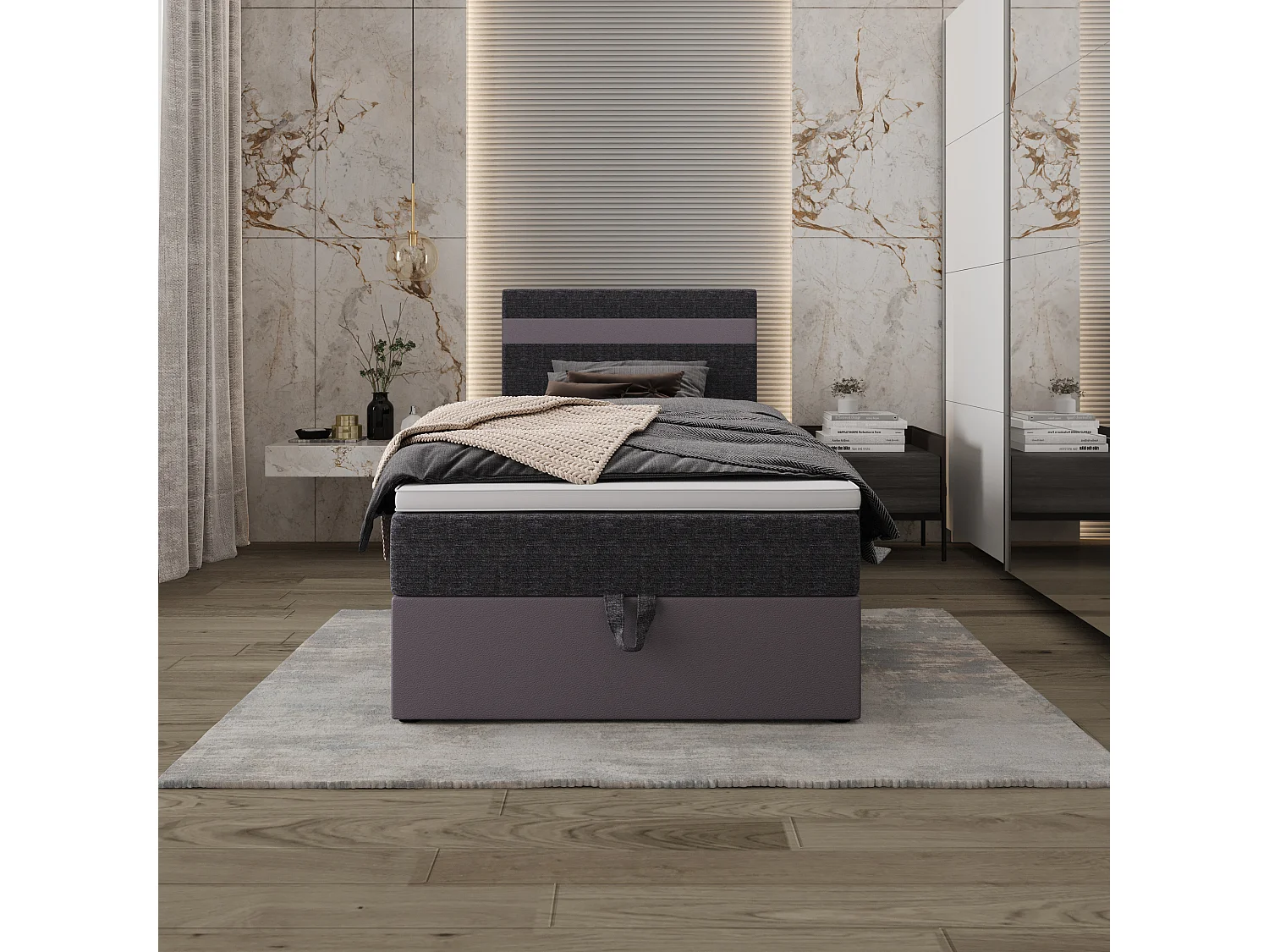 Boxspringbett MODENA 120x200 Kornet 10+d4