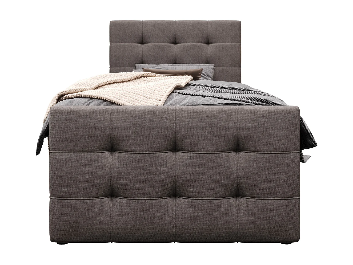 Boxspringbett MILANO 2 90x200 Cosmic 03