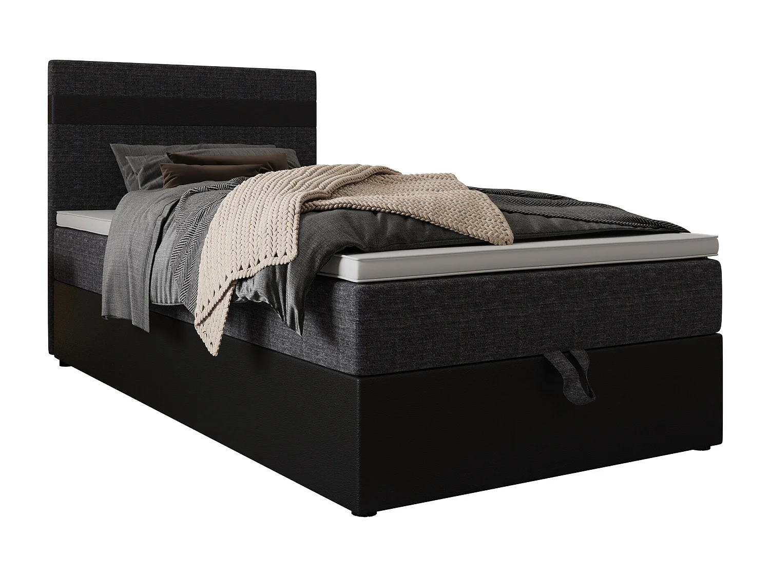 Boxspringbett MODENA 100x200 Kornet 10+d8