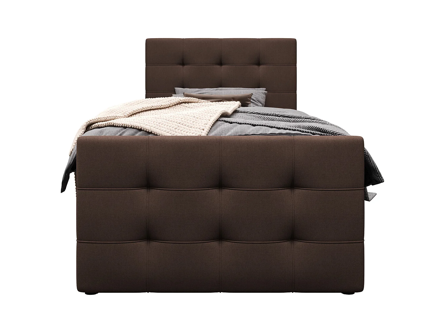 Boxspringbett MILANO 2 120x200 Cosmic 800