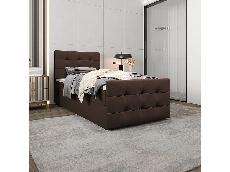 Boxspringbett MILANO 2 120x200 Cosmic 800