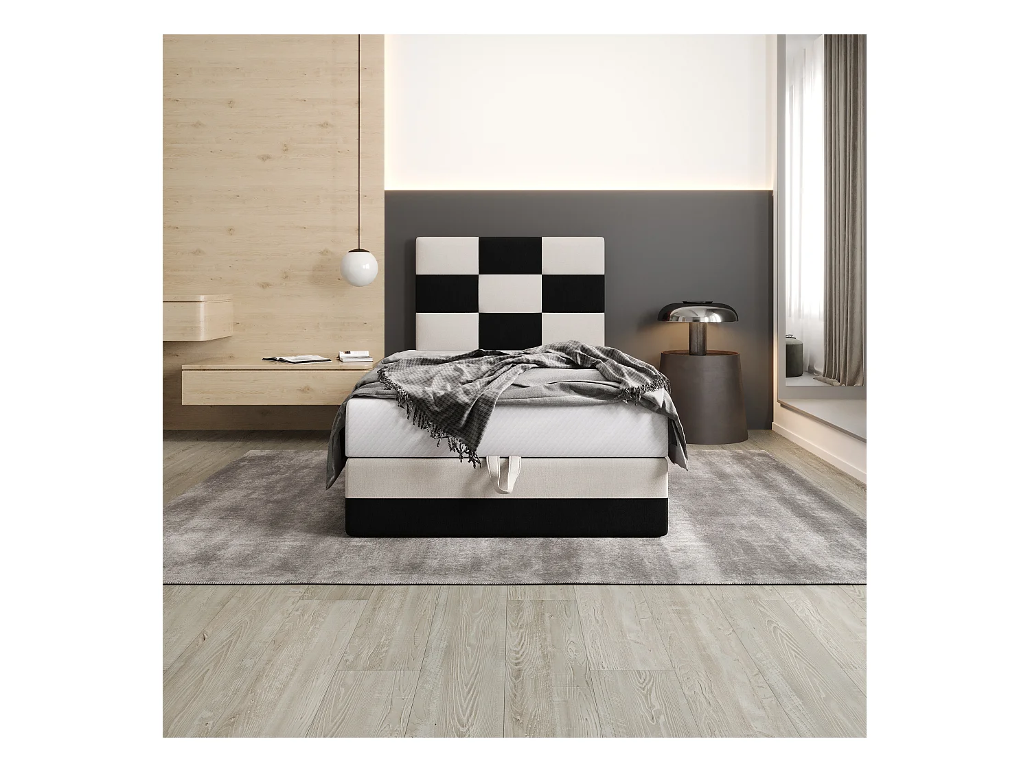 Boxspringbett MONA 100x200 Cosmic 100+10