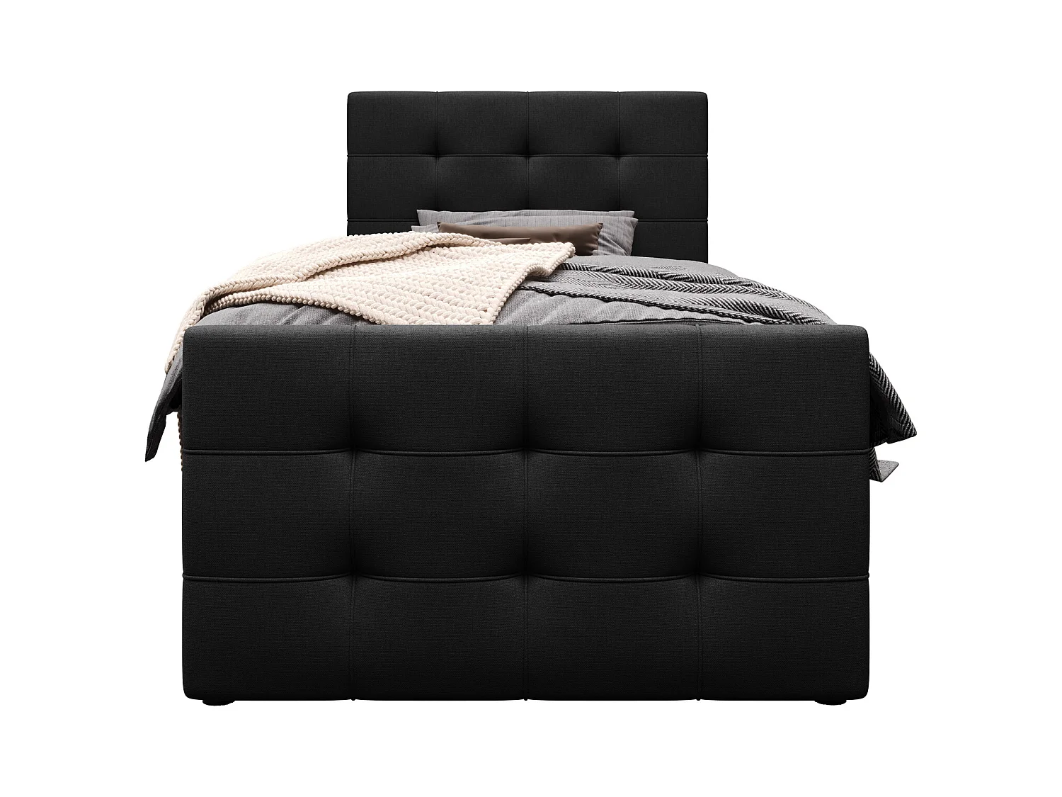 Boxspringbett MILANO 2 90x200 Cosmic 100