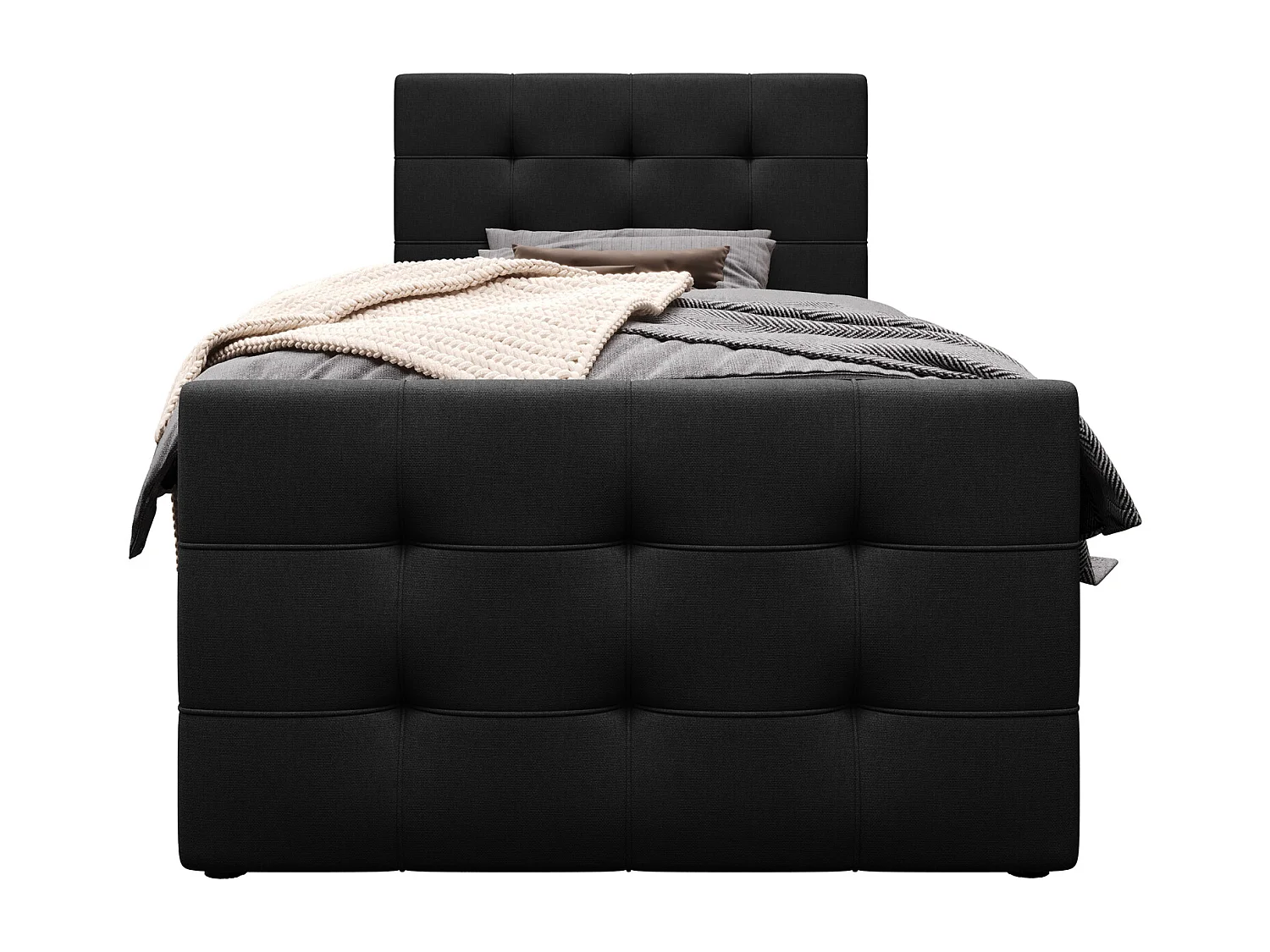 Boxspringbett MILANO 2 90x200 Cosmic 100