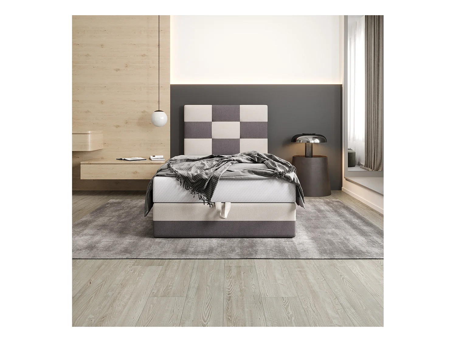 Boxspringbett MONA 100x200 Cosmic 160+10