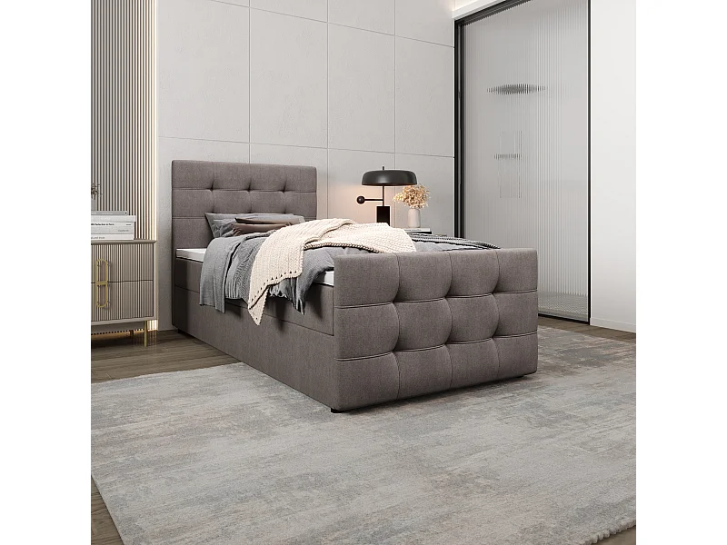 Boxspringbett MILANO 2 120x200 Cosmic 03