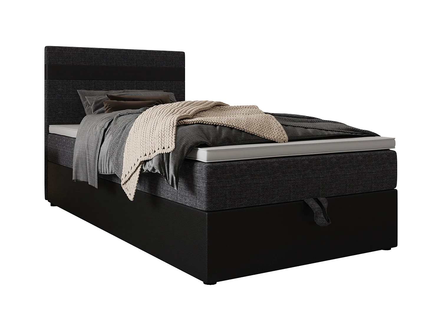 Boxspringbett MODENA 90x200 Kornet 10+d8