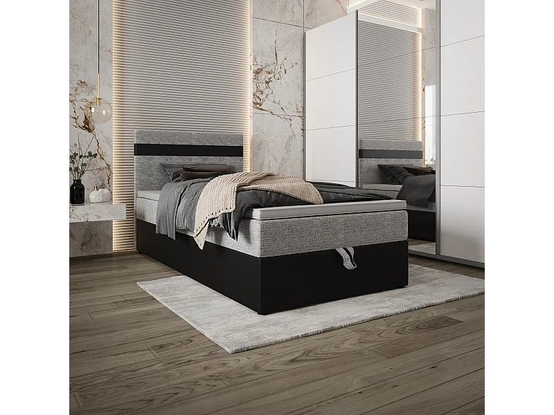 Boxspringbett MODENA 100x200 Kornet 02+d8