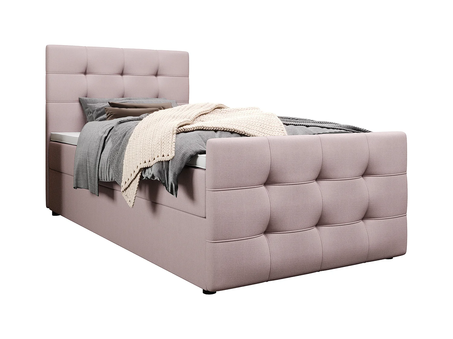 Boxspringbett MILANO 2 120x200 Cosmic 14