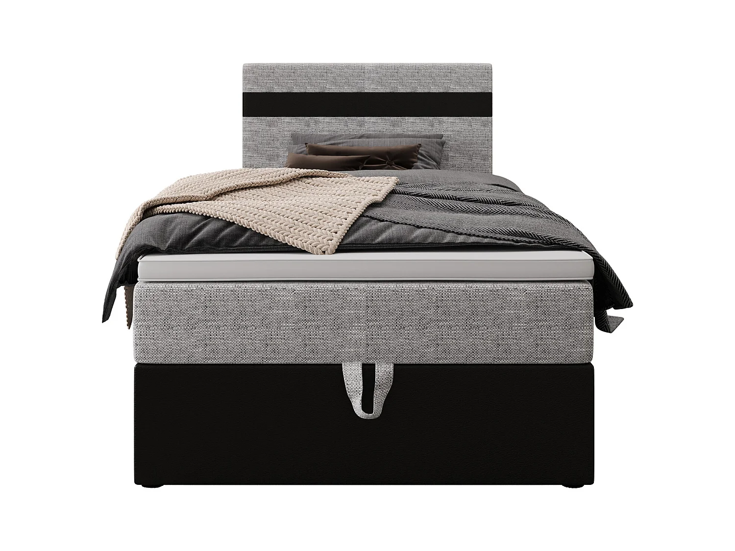 Boxspringbett MODENA 90x200 Kornet 02+d8
