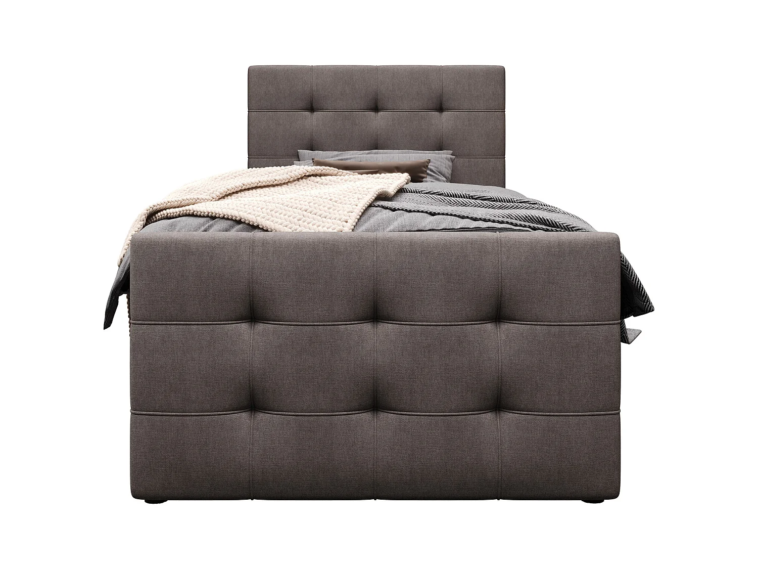 Boxspringbett MILANO 2 100x200 Cosmic 03