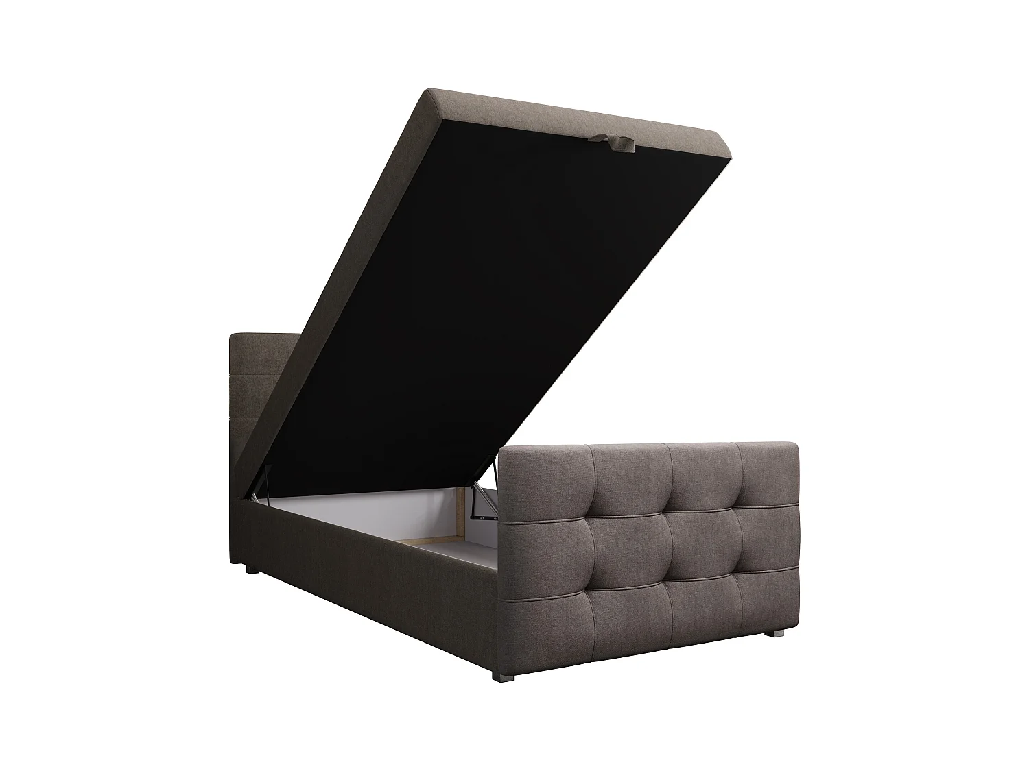 Boxspringbett MILANO 2 100x200 Cosmic 03