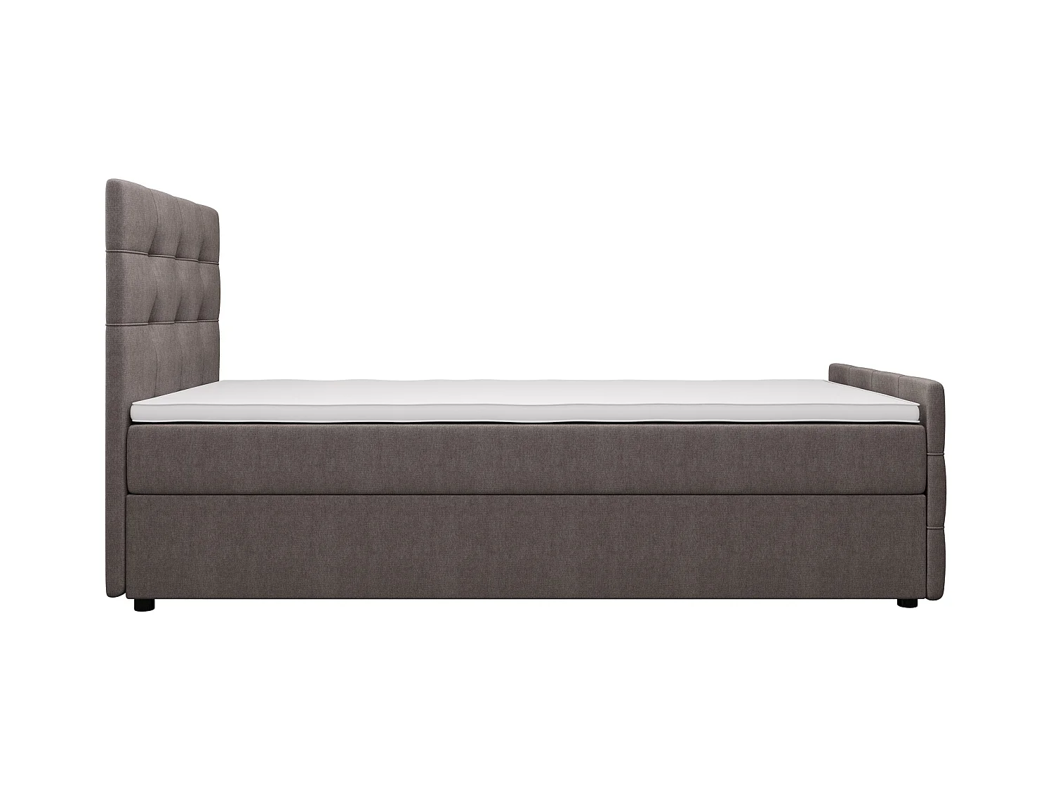 Boxspringbett MILANO 2 100x200 Cosmic 03