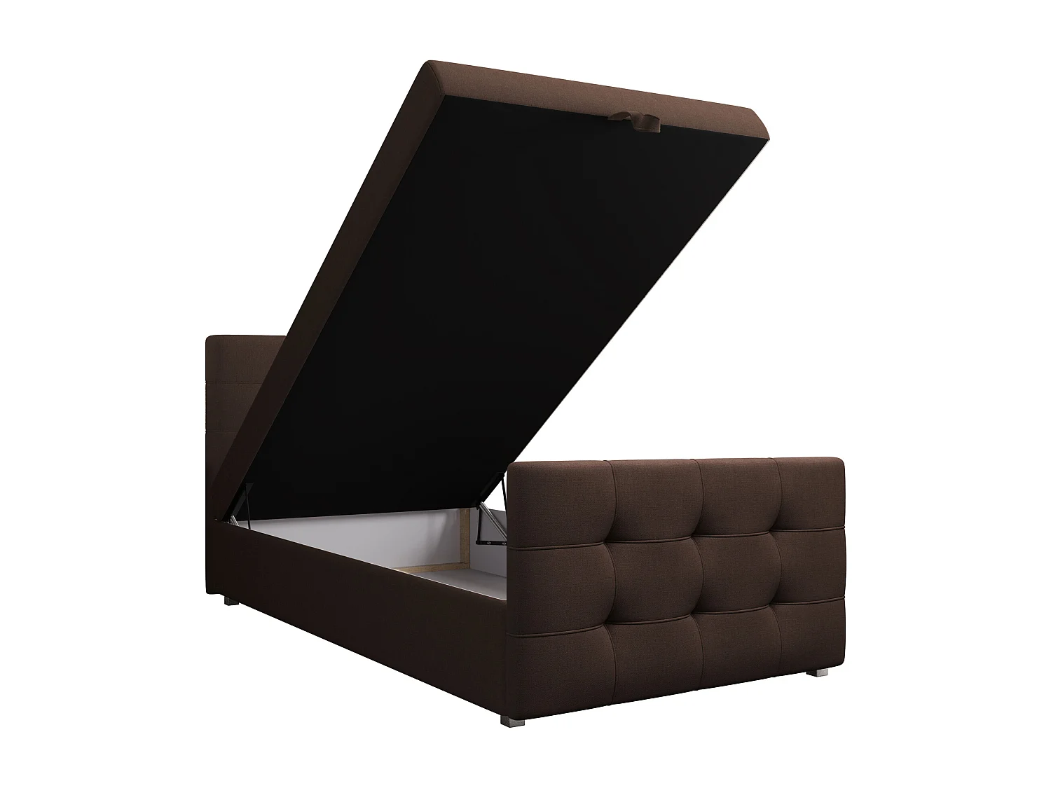 Boxspringbett MILANO 2 90x200 Cosmic 800