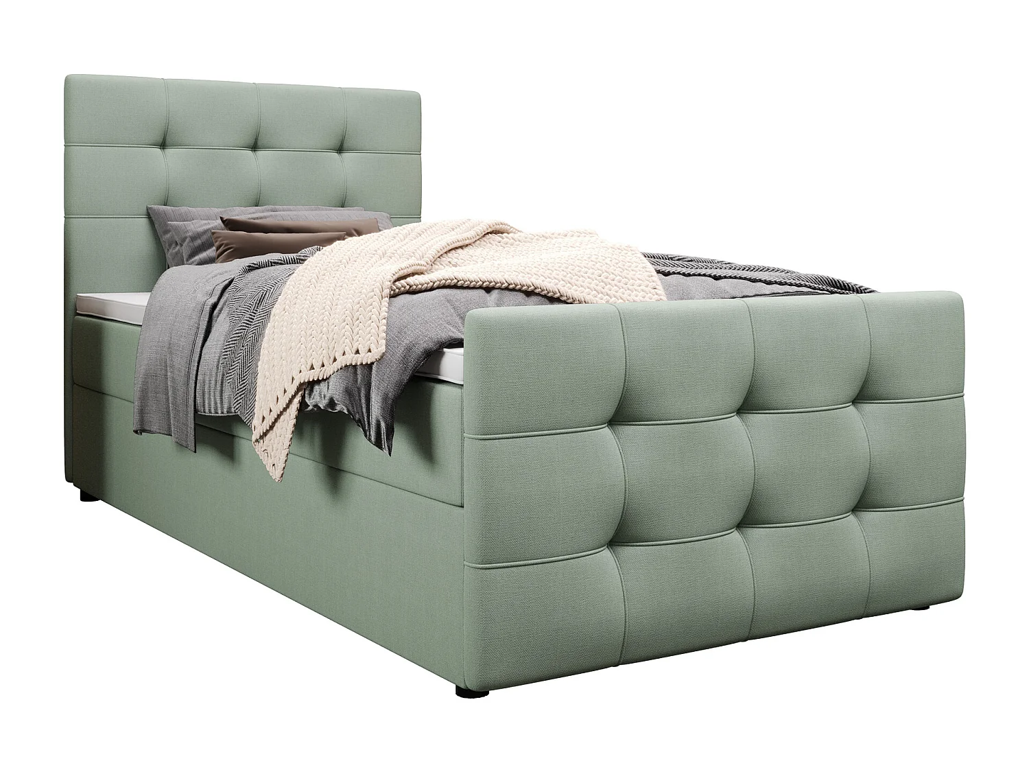 Boxspringbett MILANO 2 120x200 Cosmic 16