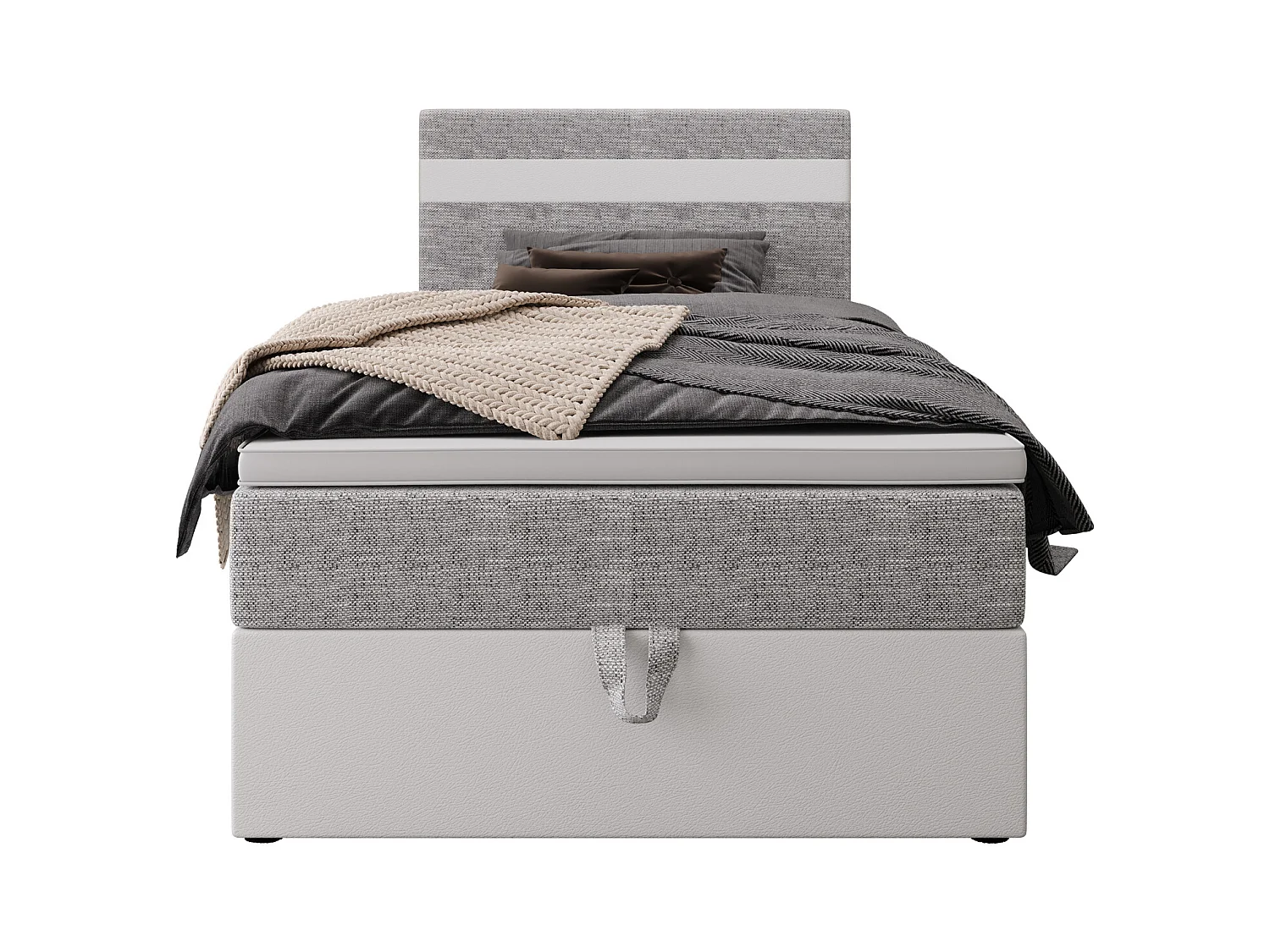 Boxspringbett MODENA 120x200 Kornet 02+d511