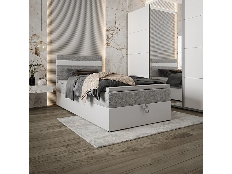 Boxspringbett MODENA 120x200 Kornet 02+d511