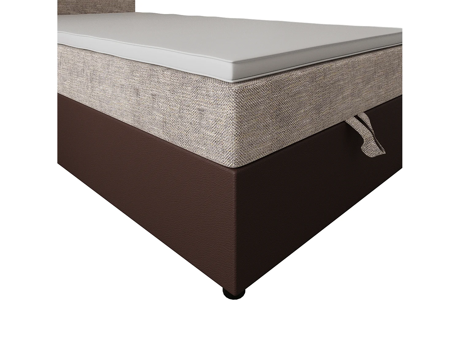 Boxspringbett MODENA 90x200 Kornet 04+d33