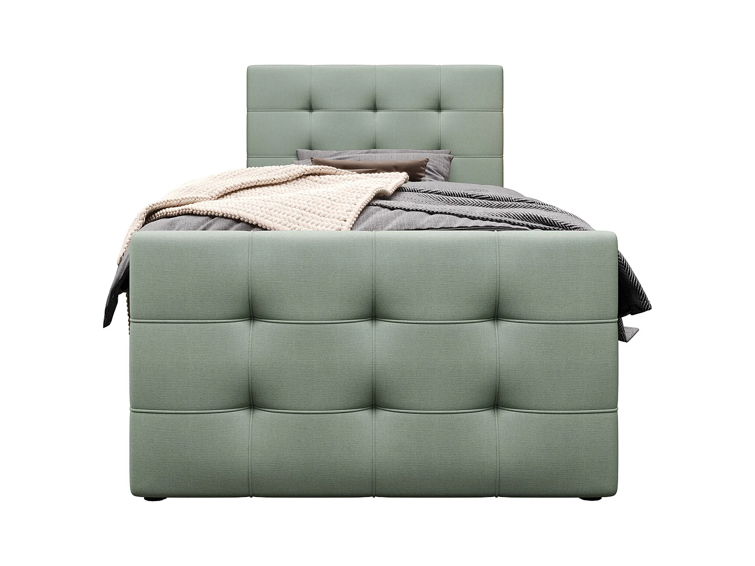 Boxspringbett MILANO 2 100x200 Cosmic 16