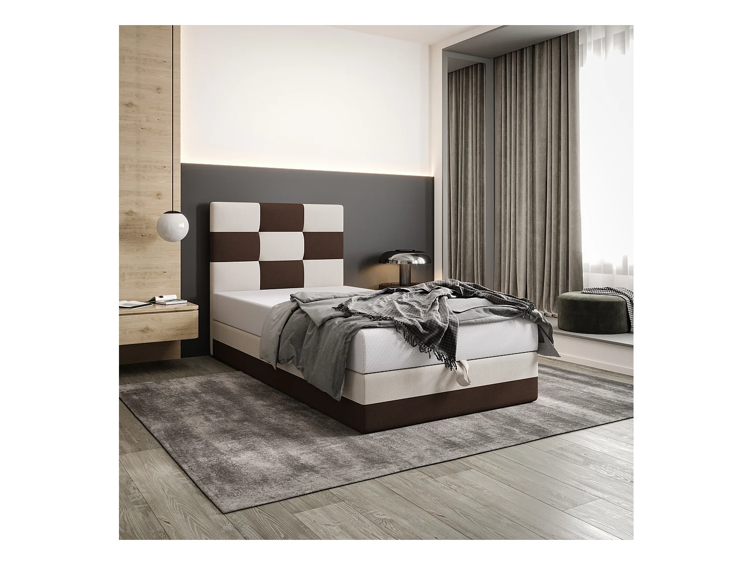 Boxspringbett MONA 90x200 Cosmic 800+10