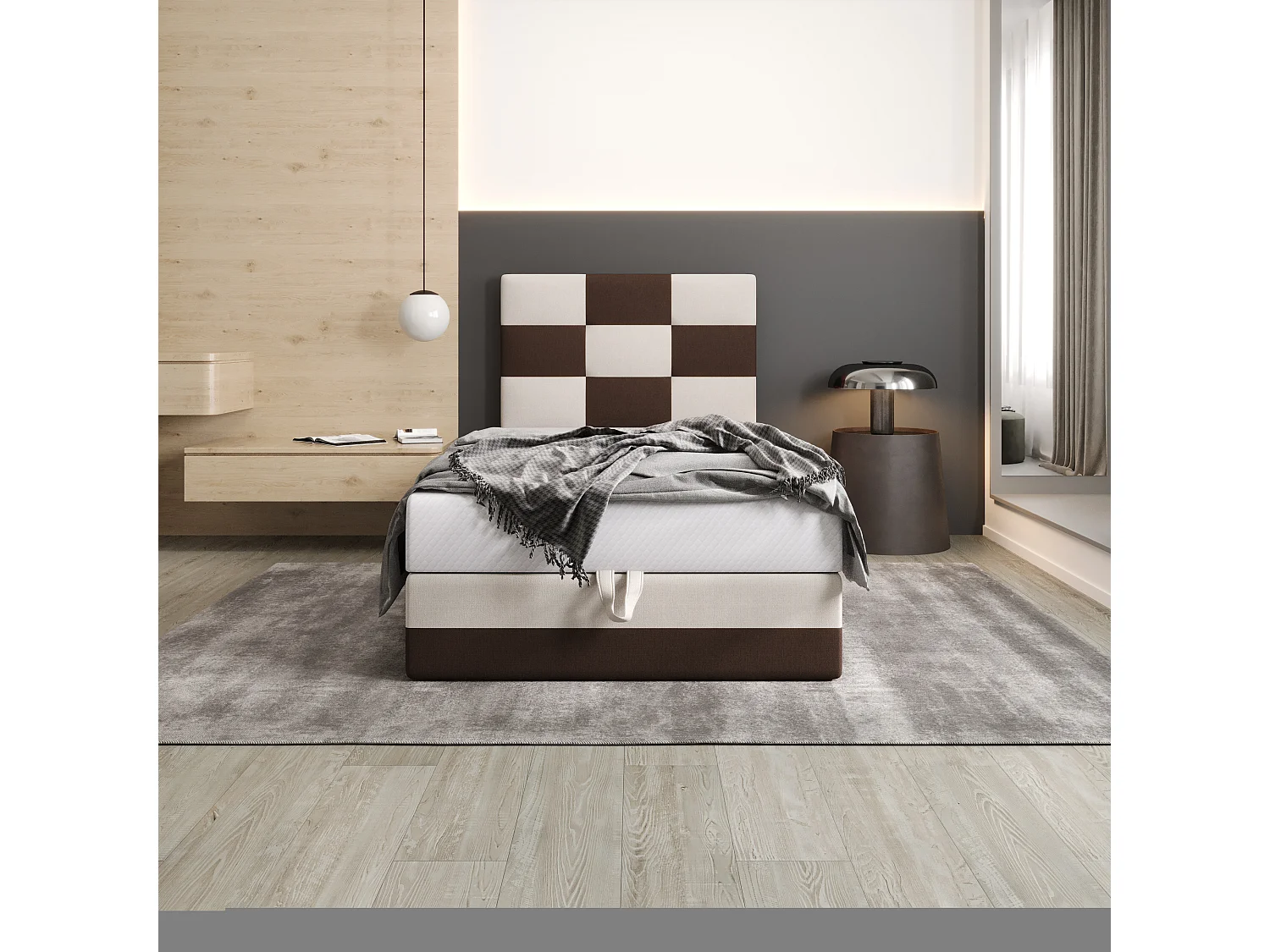 Boxspringbett MONA 90x200 Cosmic 800+10