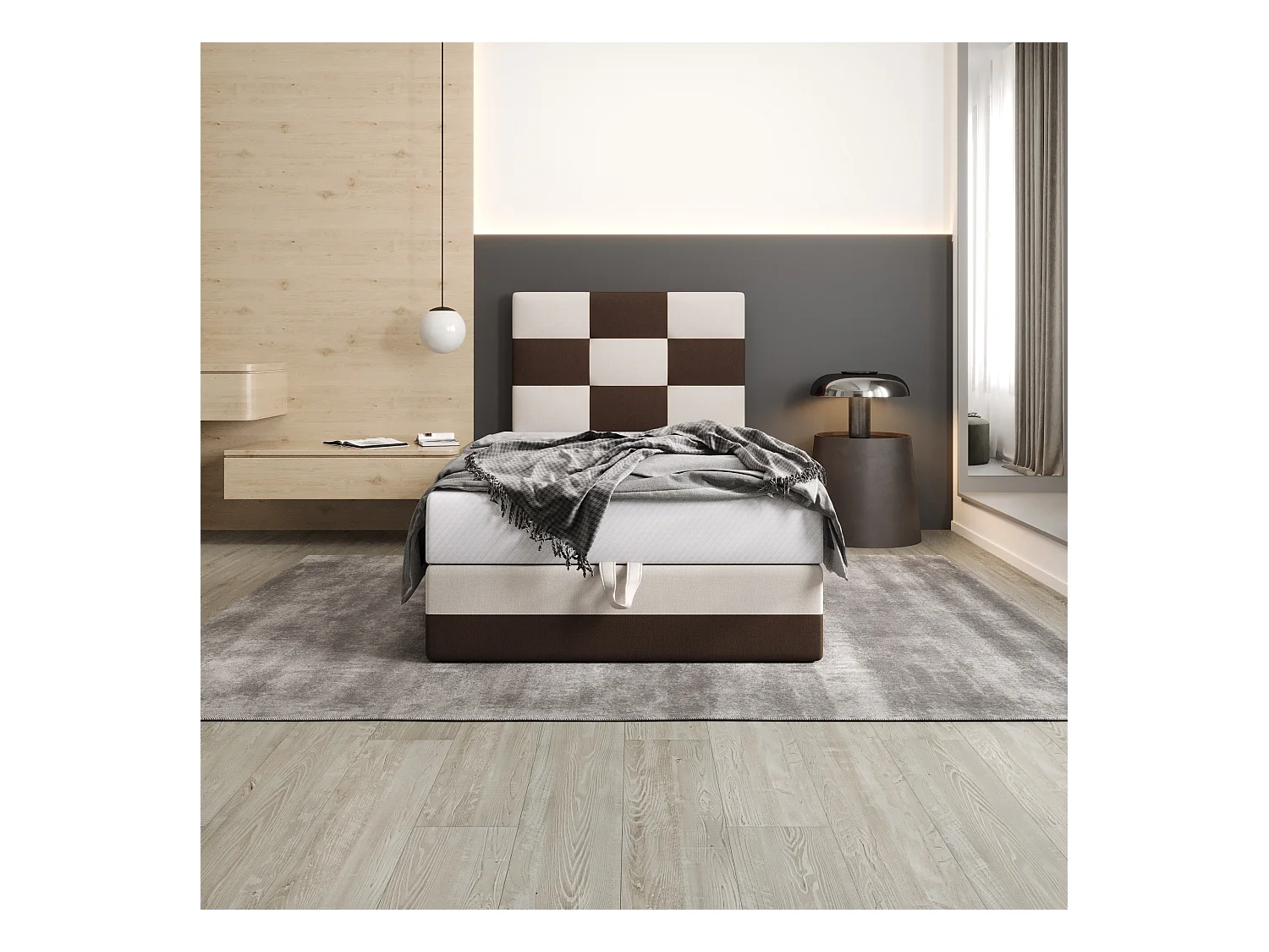 Boxspringbett MONA 100x200 Cosmic 800+10