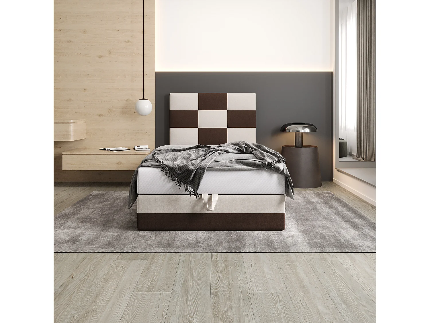 Boxspringbett MONA 100x200 Cosmic 800+10