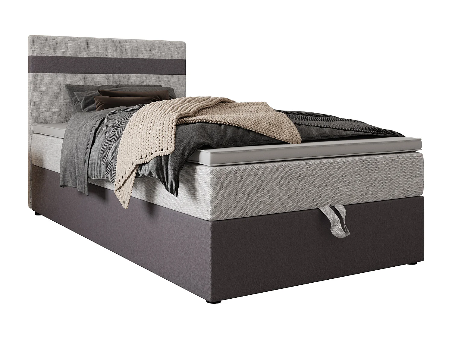 Boxspringbett MODENA 120x200 Kornet 18+d4
