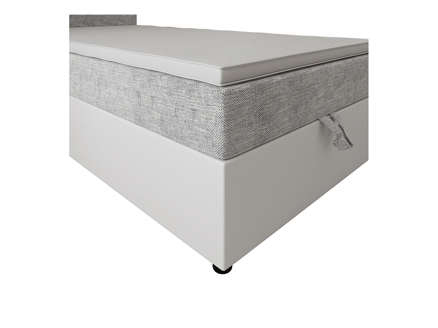 Boxspringbett MODENA 90x200 Kornet 02+d511