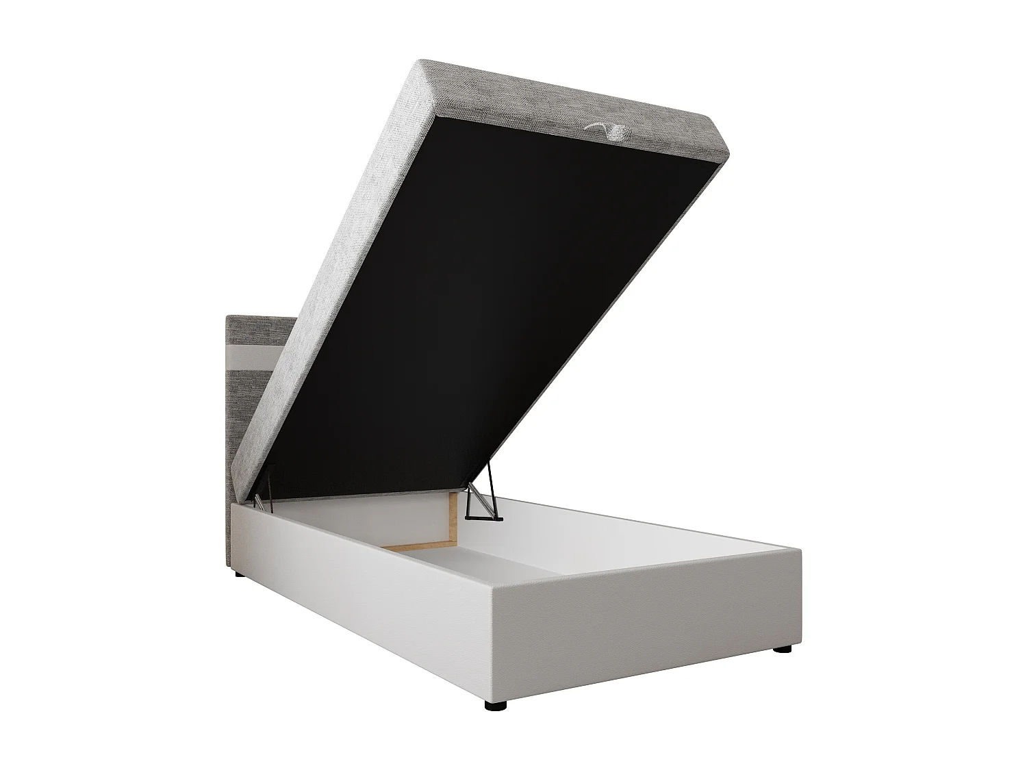 Boxspringbett MODENA 90x200 Kornet 02+d511