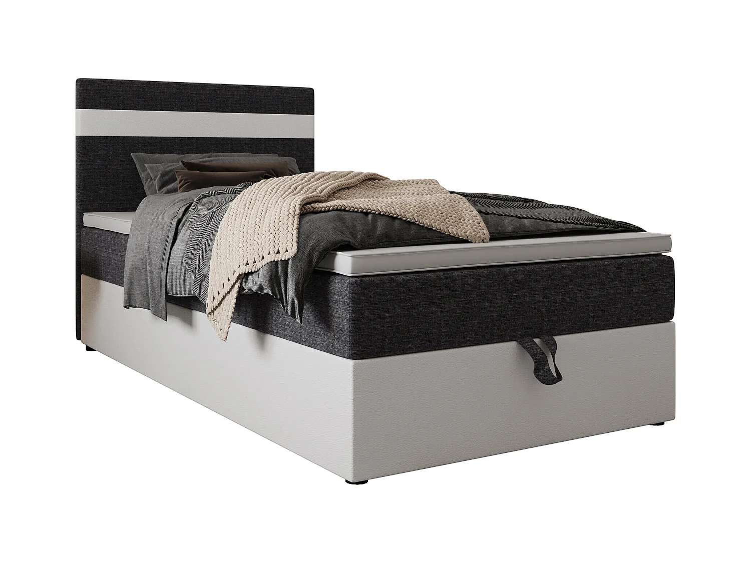 Boxspringbett MODENA 90x200 Kornet 10+d511