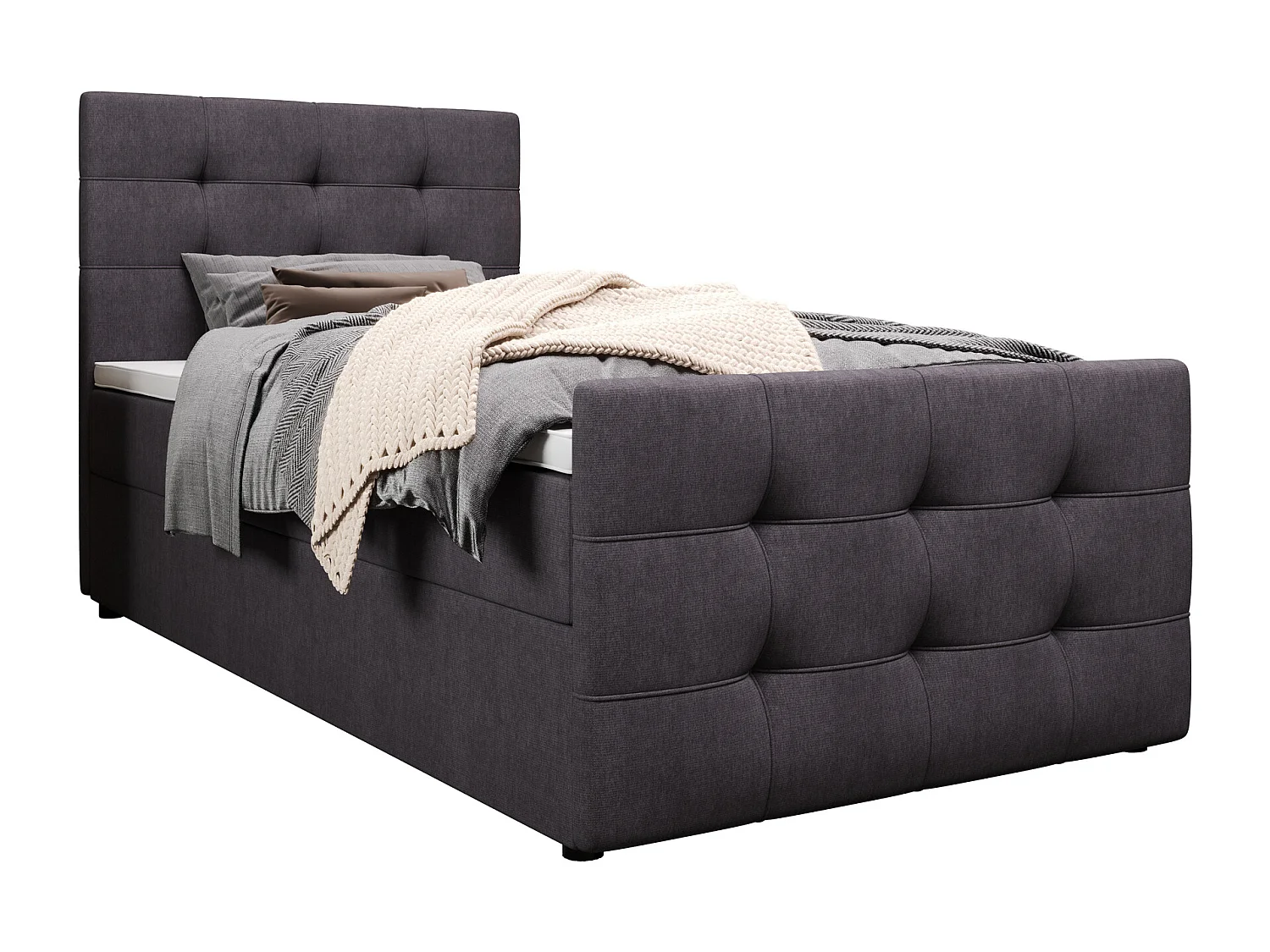 Boxspringbett MILANO 2 120x200 Cosmic 97