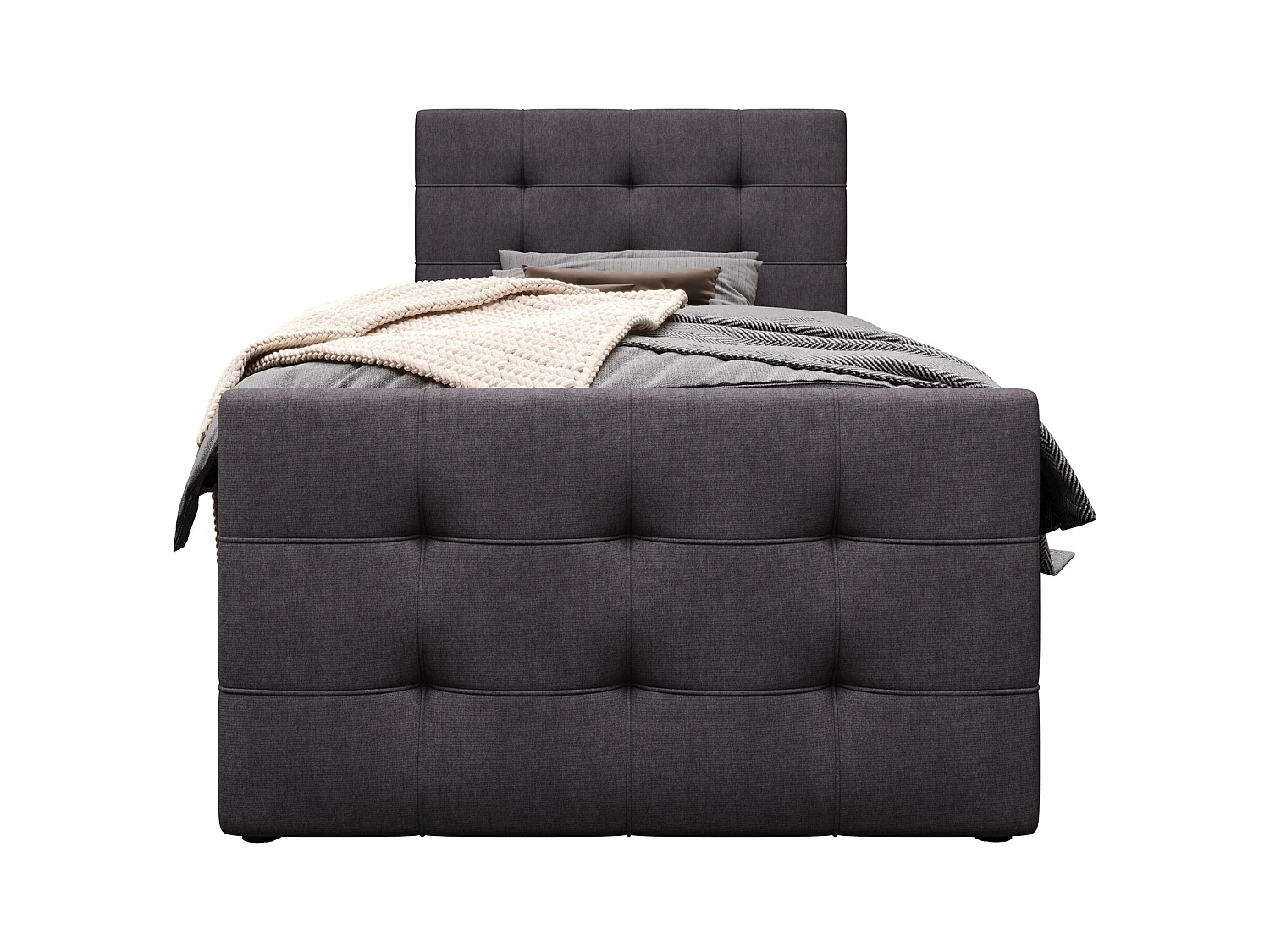 Boxspringbett MILANO 2 100x200 Cosmic 97