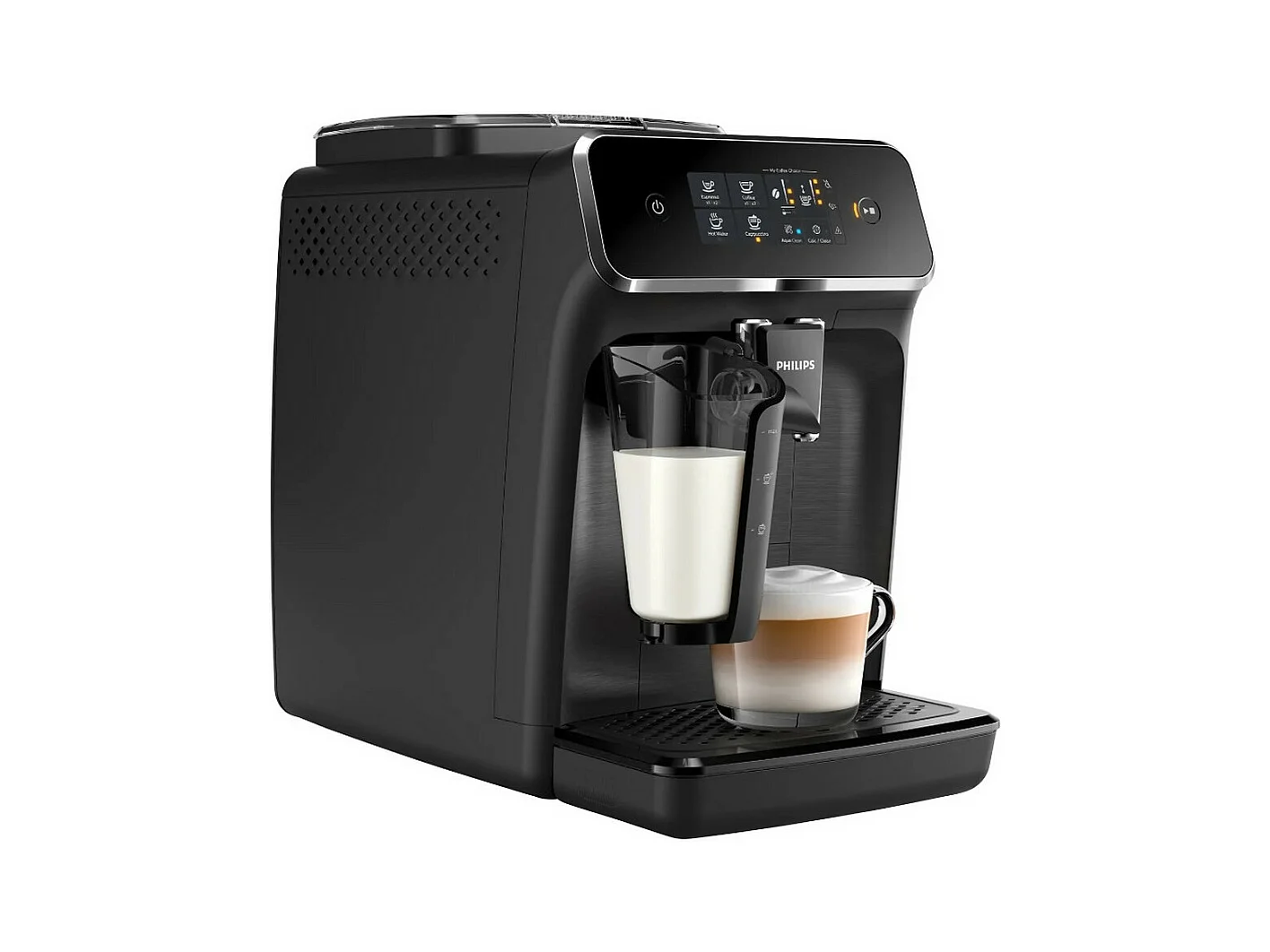 Philips EP2230/10 Superautomatische Kaffeemaschine - 1500W, 15 Bar Druck, Schwarz, 1,8L