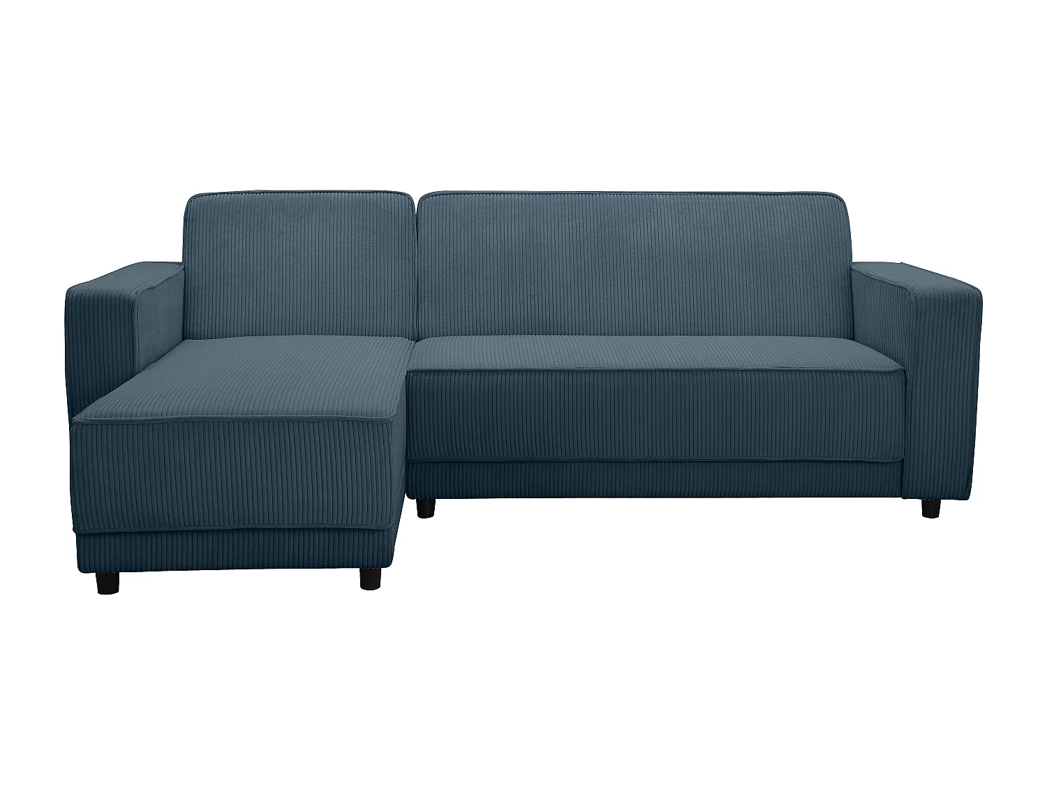 Allie | Sofabed L-Shape en tissu bleu