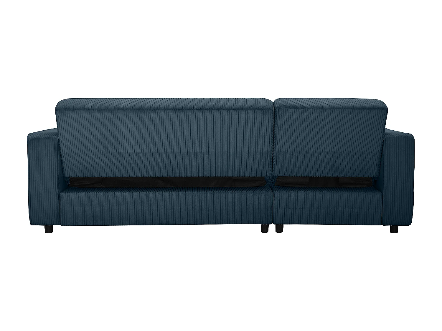 Allie | Sofabed L-Shape en tissu bleu