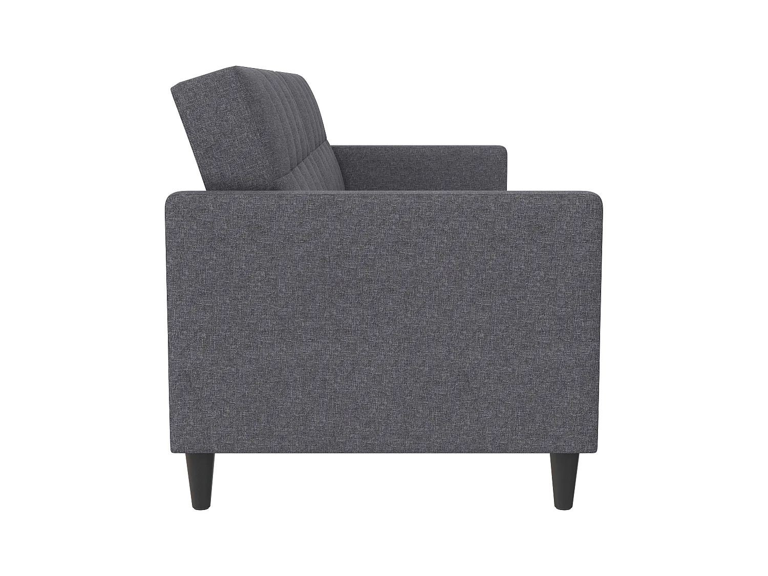 3-zits slaapbank in grijs linnen