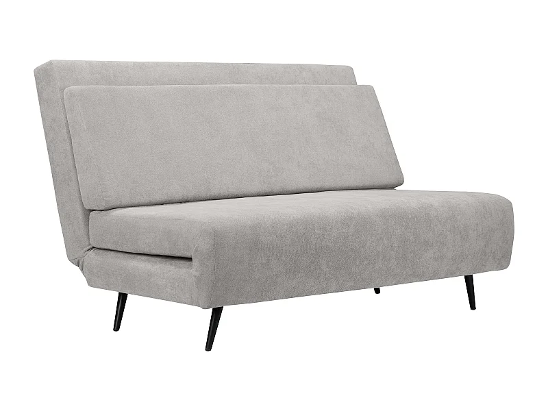 Mallory | Divano letto 140 cm in grigio chiaro