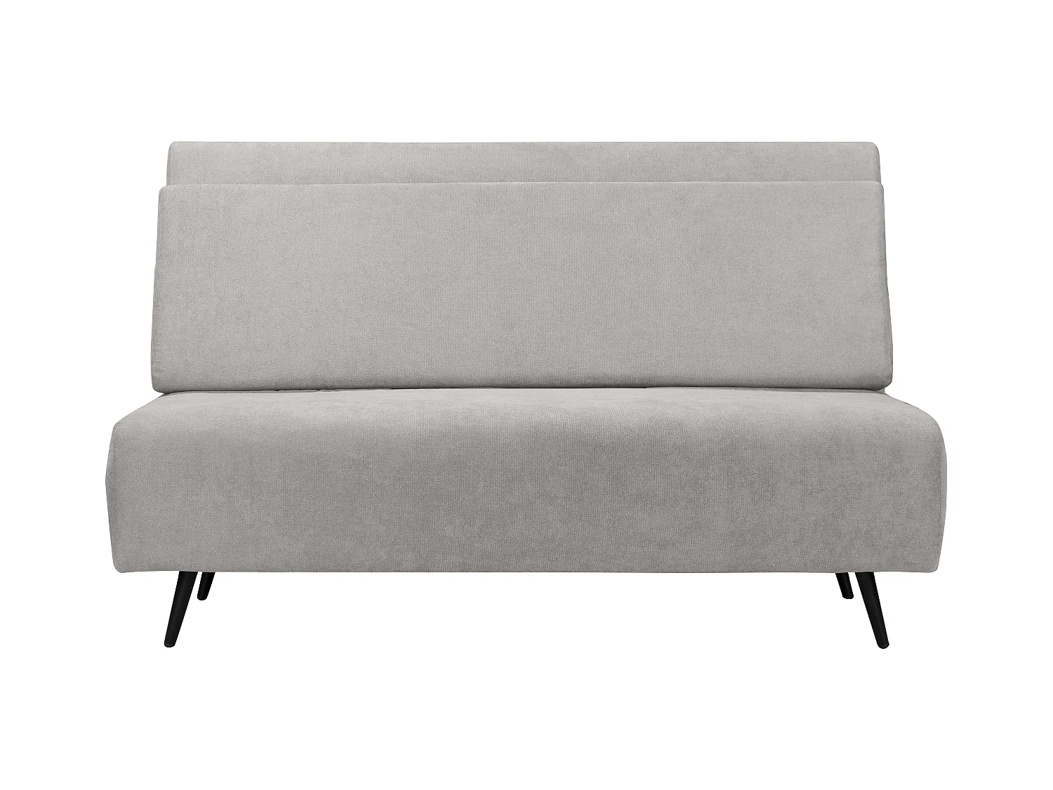 Mallory | Divano letto 140 cm in grigio chiaro