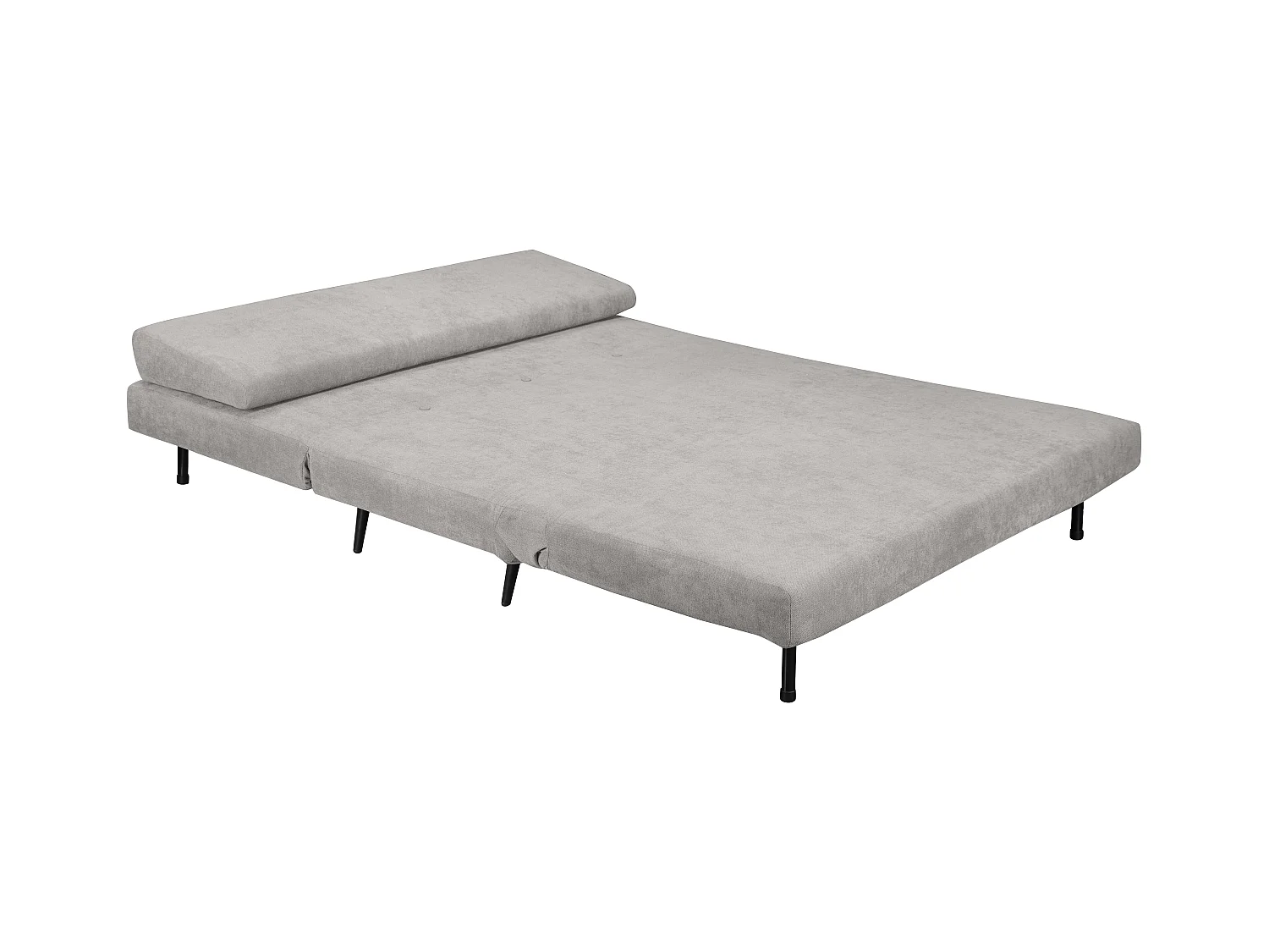 Mallory | Divano letto 140 cm in grigio chiaro