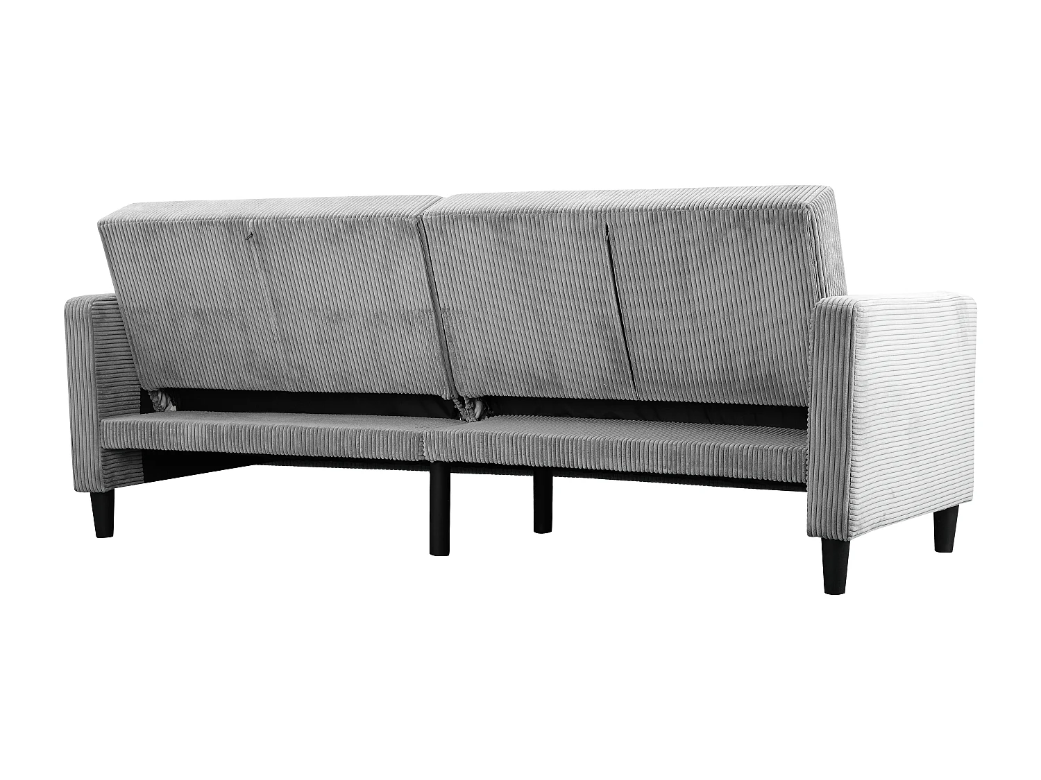 Hartford II | Sofabed 3 places en gris