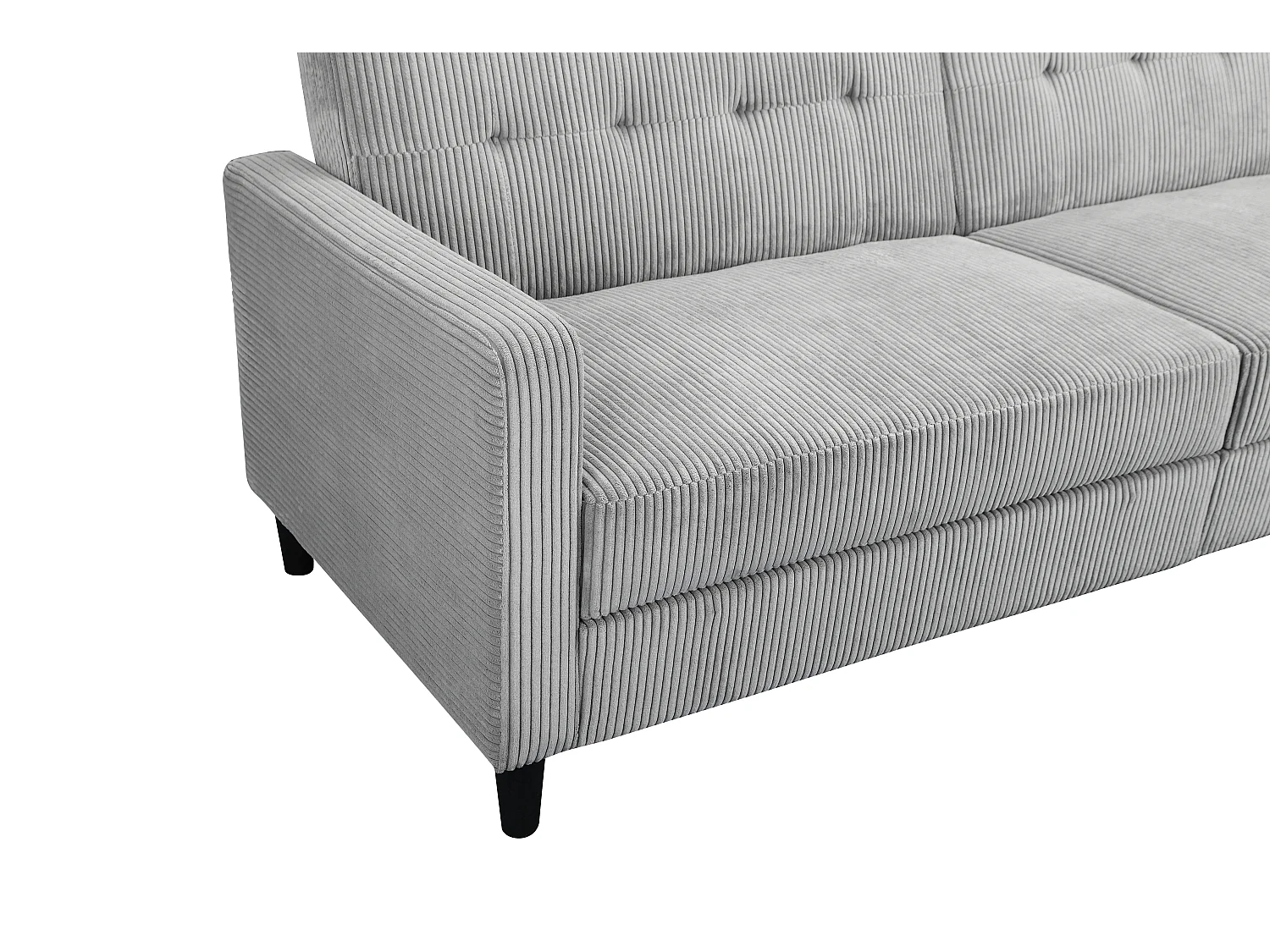 Hartford II | Sofabed 3 places en gris