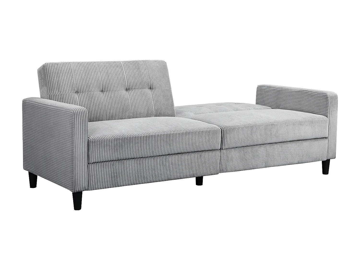 Hartford II | Sofabed 3 places en gris