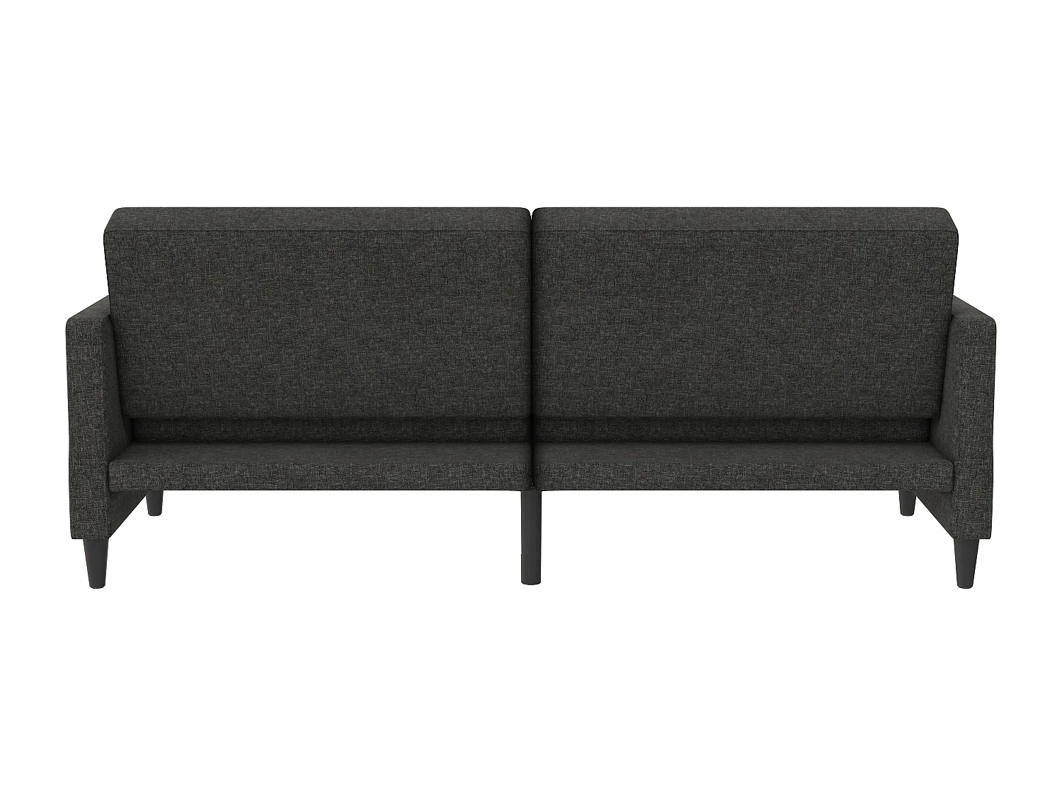 3-zits slaapbank in antraciet stof